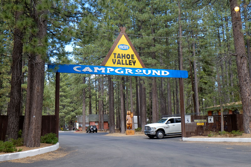 Tahoe Valley Campground Camp California